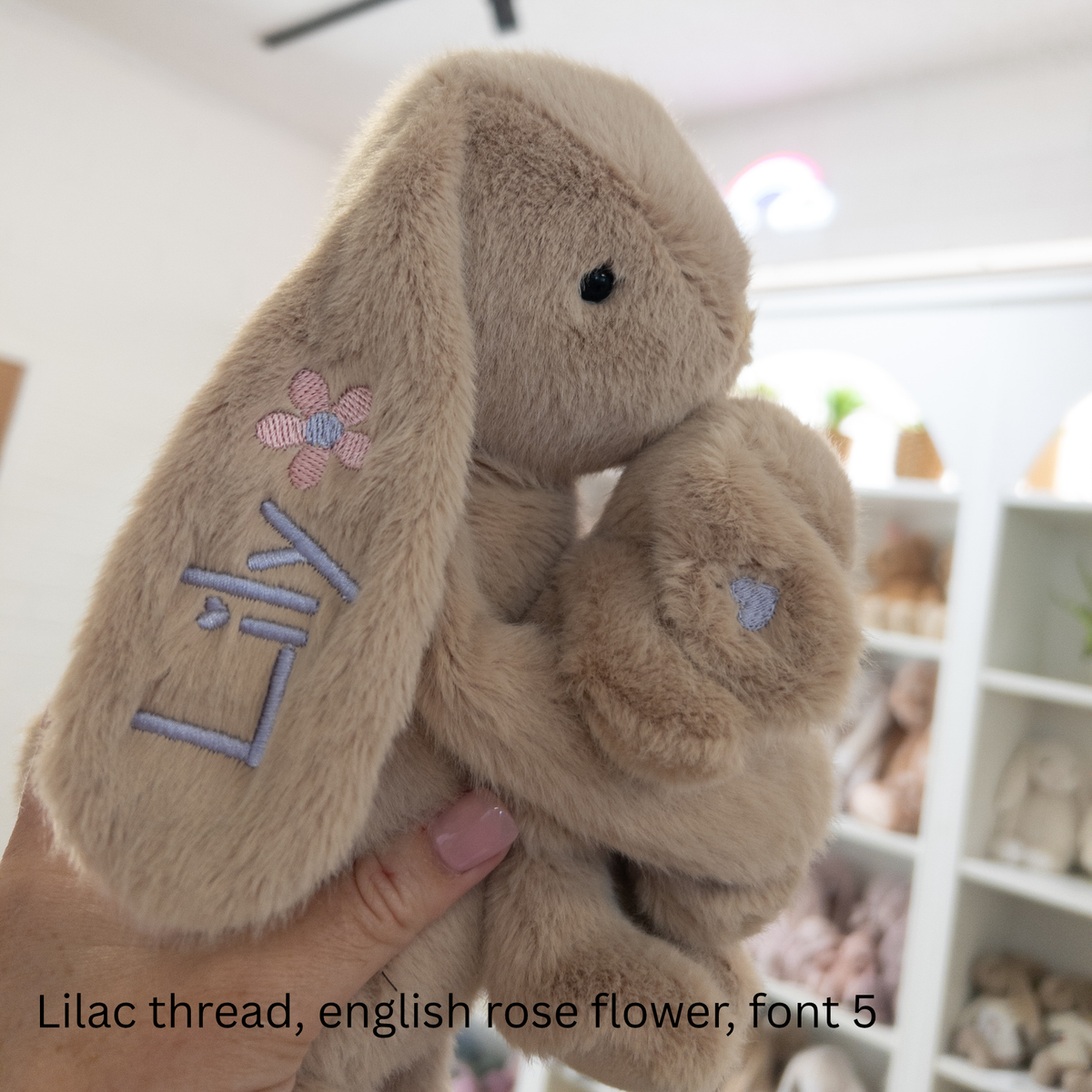 Personalised Snuggle Bunnies - Frankie the Hugging Bunny - Caramel