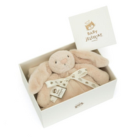 Personalised Jellycat Luxe Willow Bunny Blankie 9x70x56cm (NEW)