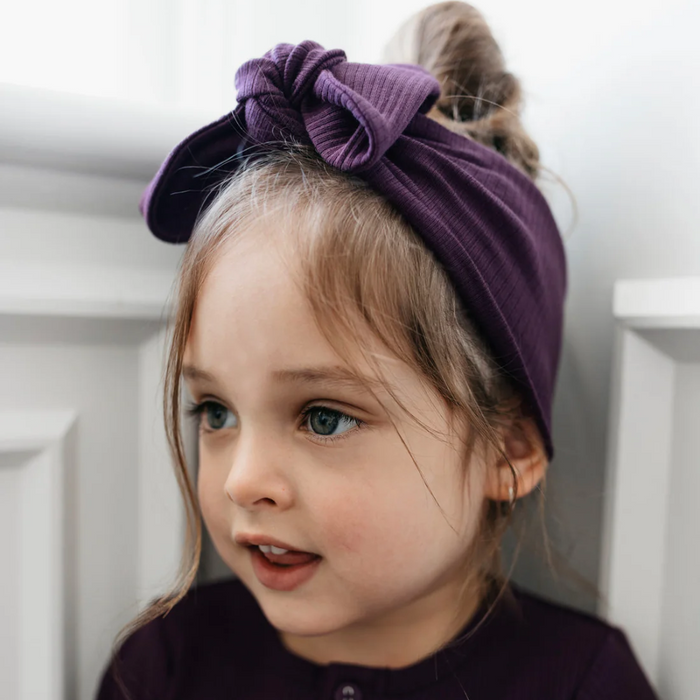 Jamie Kay Organic Cotton Modal Headband | Fig | Child