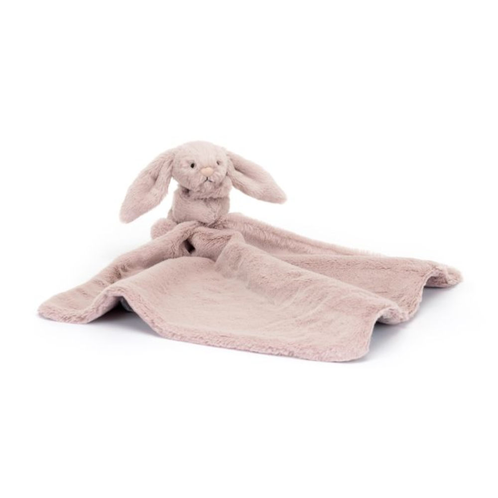 Personalised Jellycat Bunny Soother - Luxe Rosa