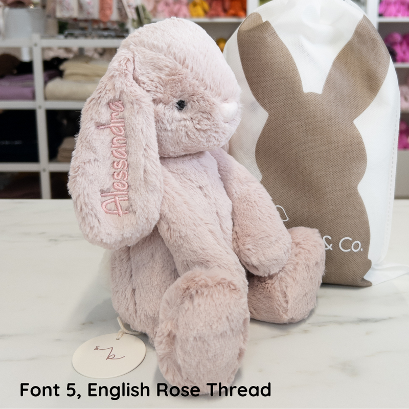 Personalised Snuggle Bunnies - Blush 30cm