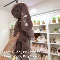 Personalised Graduation Bunny & Jumper - Spice