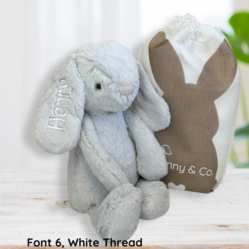 Personalised Snuggle Bunnies - Moonbeam 30cm