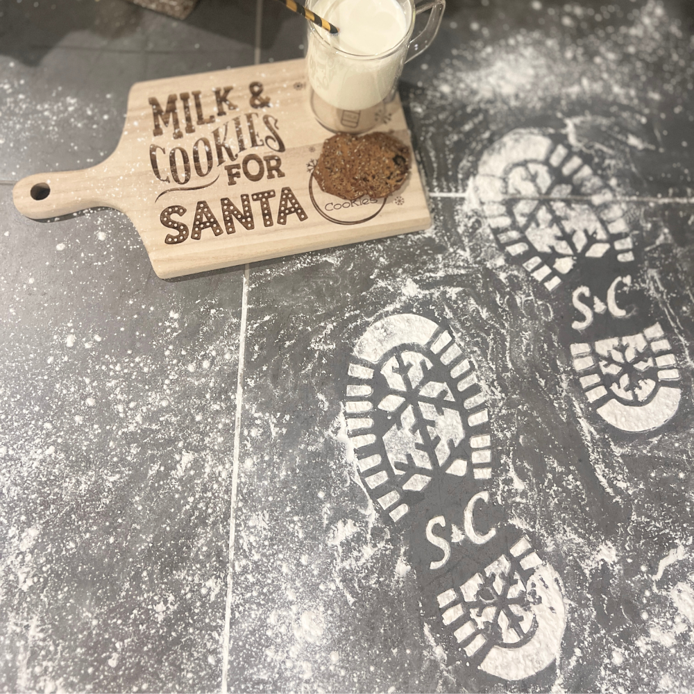 Santa Claus Boot Stencil (AVAILABLE 1 NOV 24)