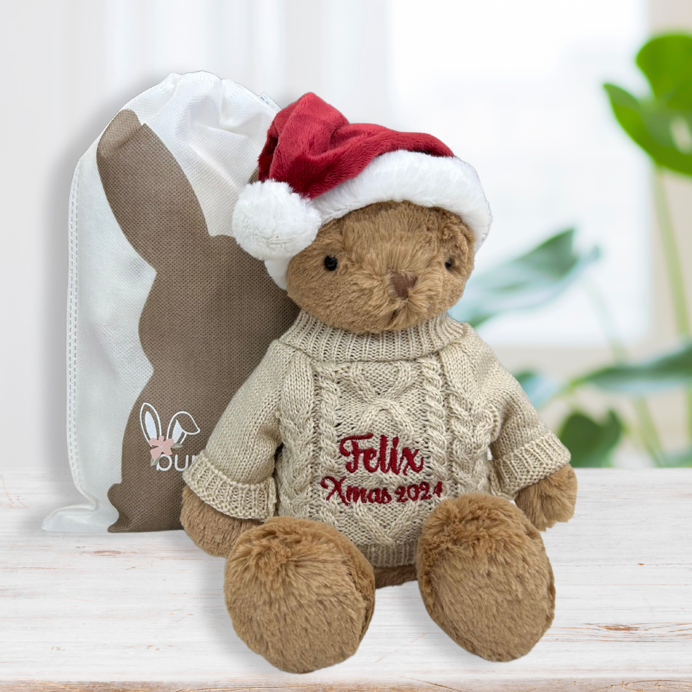 Jamie Kay Snuggle Bunnies - Christmas Georgie (AVAILABLE 1 NOV 24)