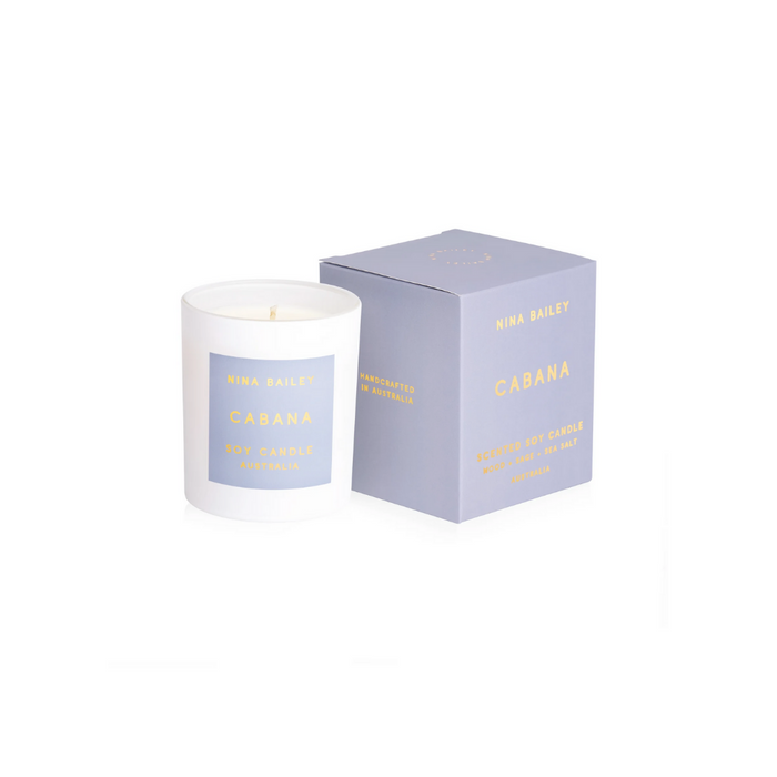 Cabana - Wood Sage and Sea Salt Soy Candle