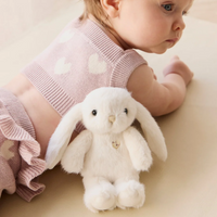 Personalised Baby Girl Snuggle & Treat Box - Marshmallow Snuggle Bunnies