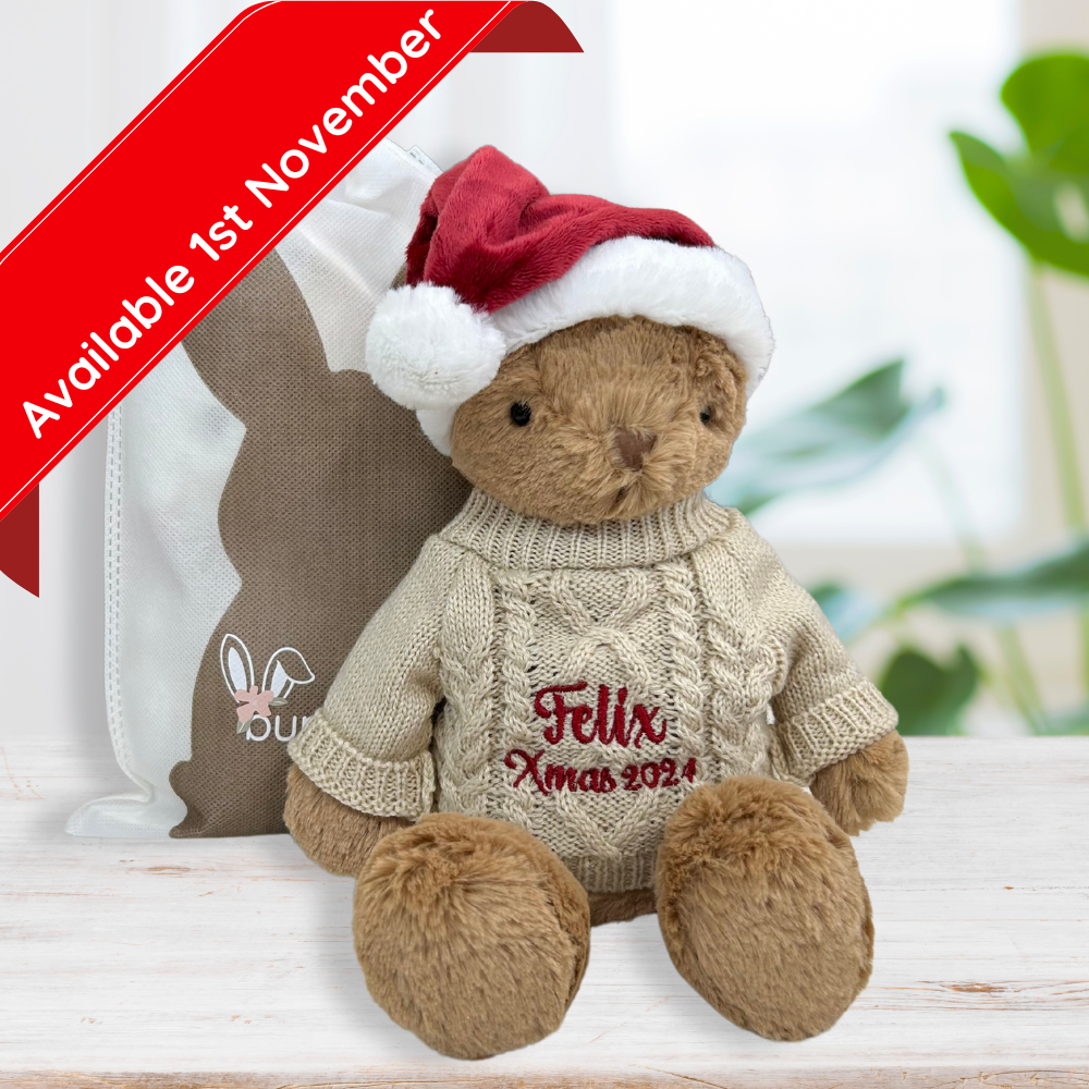 Jamie Kay Snuggle Bunnies - Christmas Georgie (AVAILABLE 1 NOV 24)