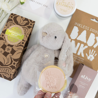 Mum & Bub Hamper - Beige Snuggle Bunnies