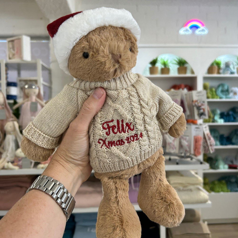 Jamie Kay Snuggle Bunnies - Christmas Georgie (AVAILABLE 1 NOV 24)