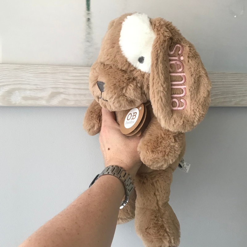 Personalised Duke Dog - Taupe