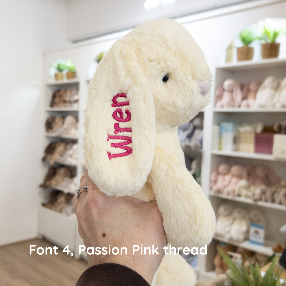 Personalised Snuggle Bunnies - Anise 30cm