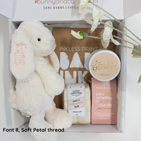 Mum & Bub Newborn Gift Set - Marshmallow Snuggle Bunny