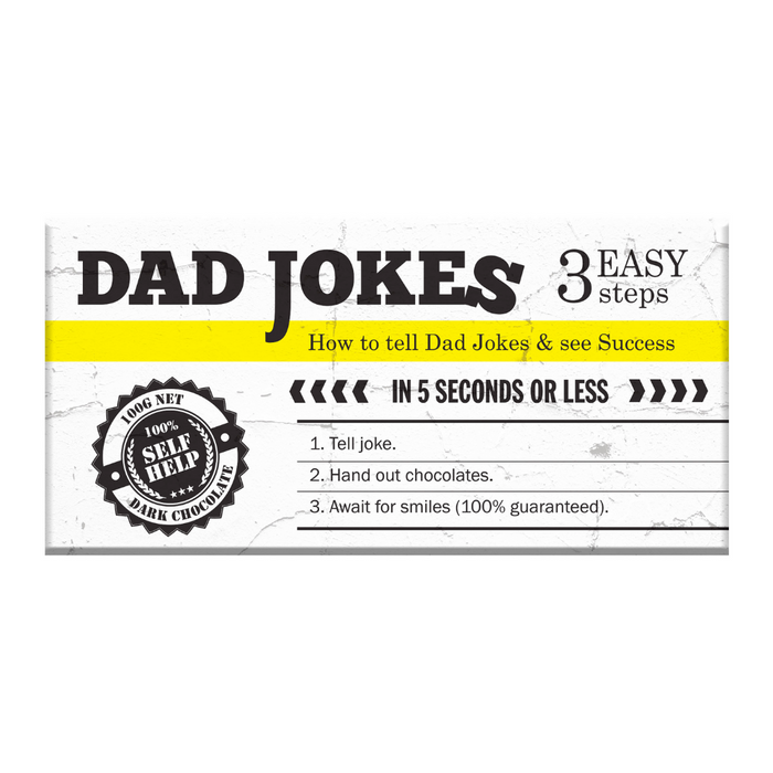 Dad Jokes  - Milk Chocolate Bar