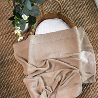 Personalised Baby Blanket - Beige Knit