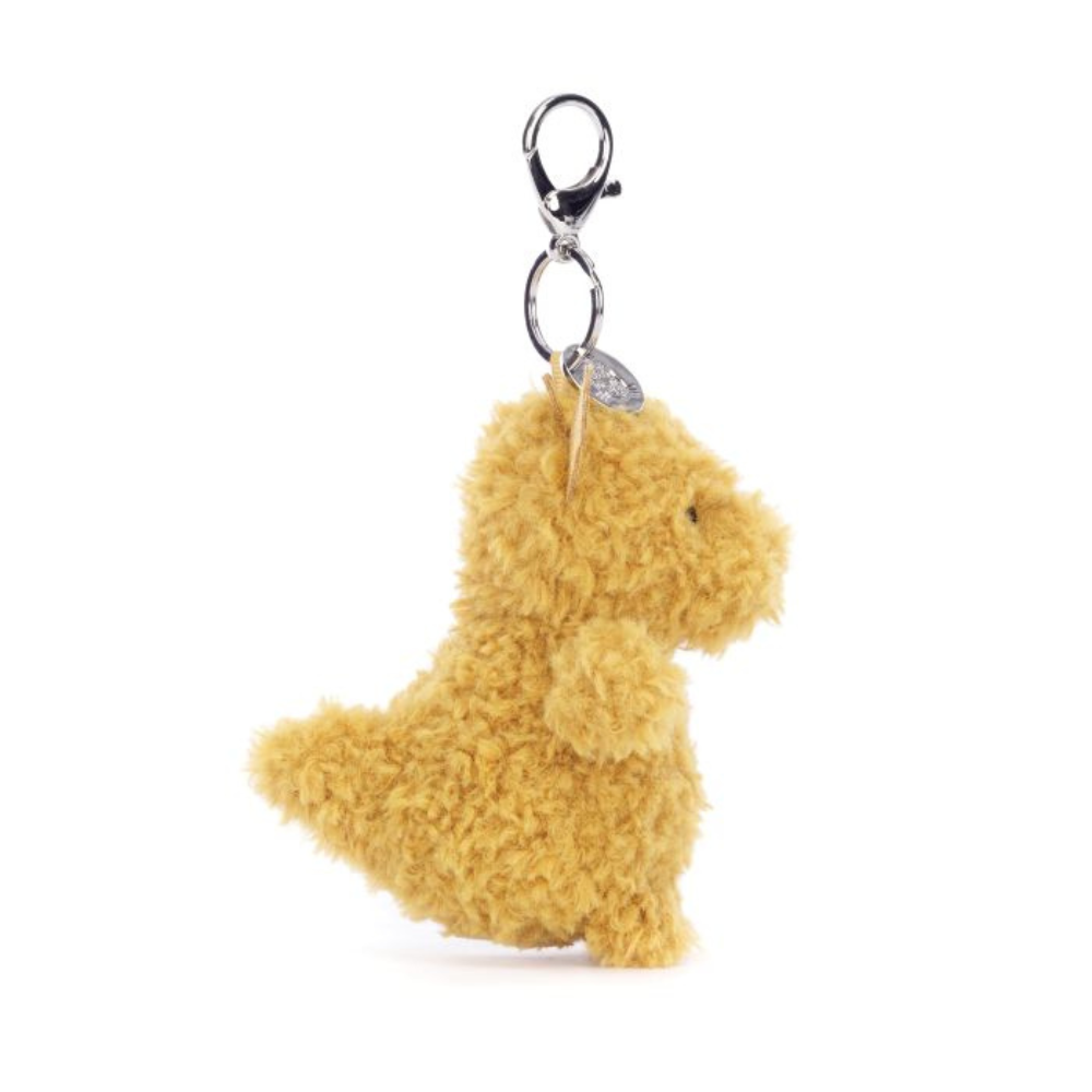 Jellycat Bag Charm - Little Gold & Glitter Dragon