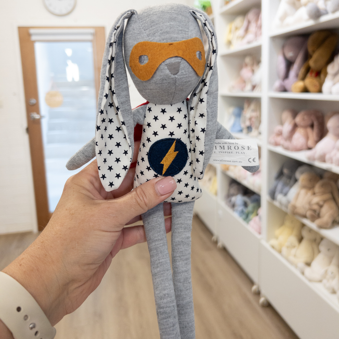 CLEARANCE- Unpersonalised Alimrose Hero Bunny