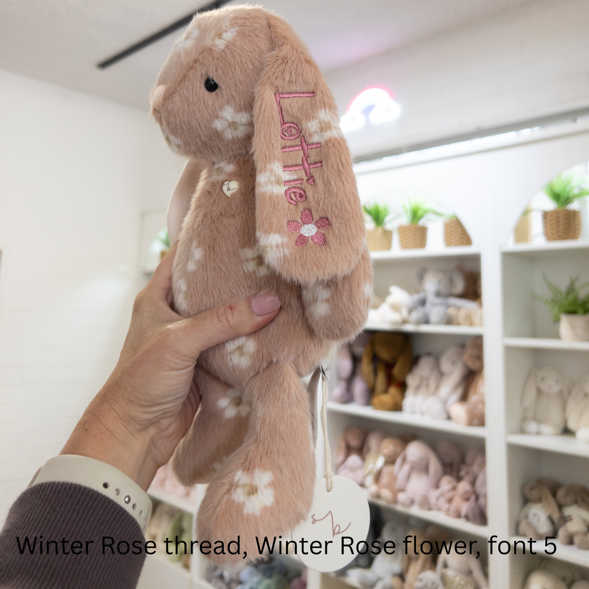 Personalised Snuggle Bunnies - Rosie 30cm (NEW!)