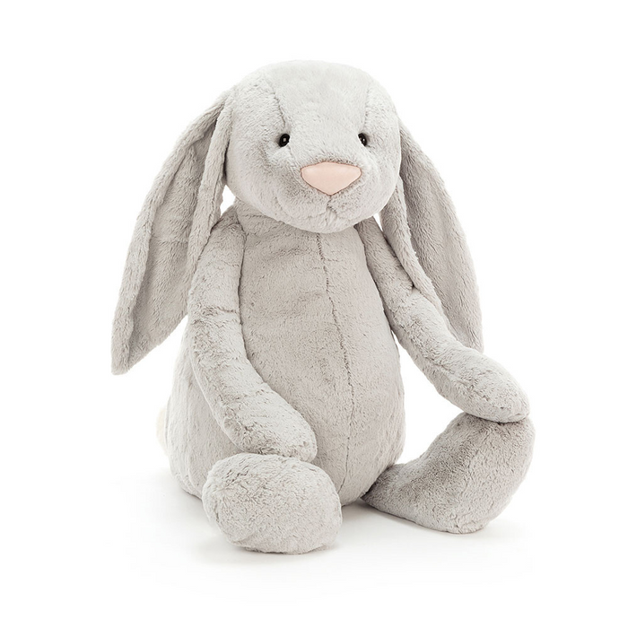 Personalised Jellycat Bunny - Silver (GIANT - Really Really Big)