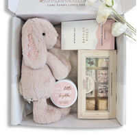 Mum & Bub Newborn Gift Set - Blush Snuggle Bunny