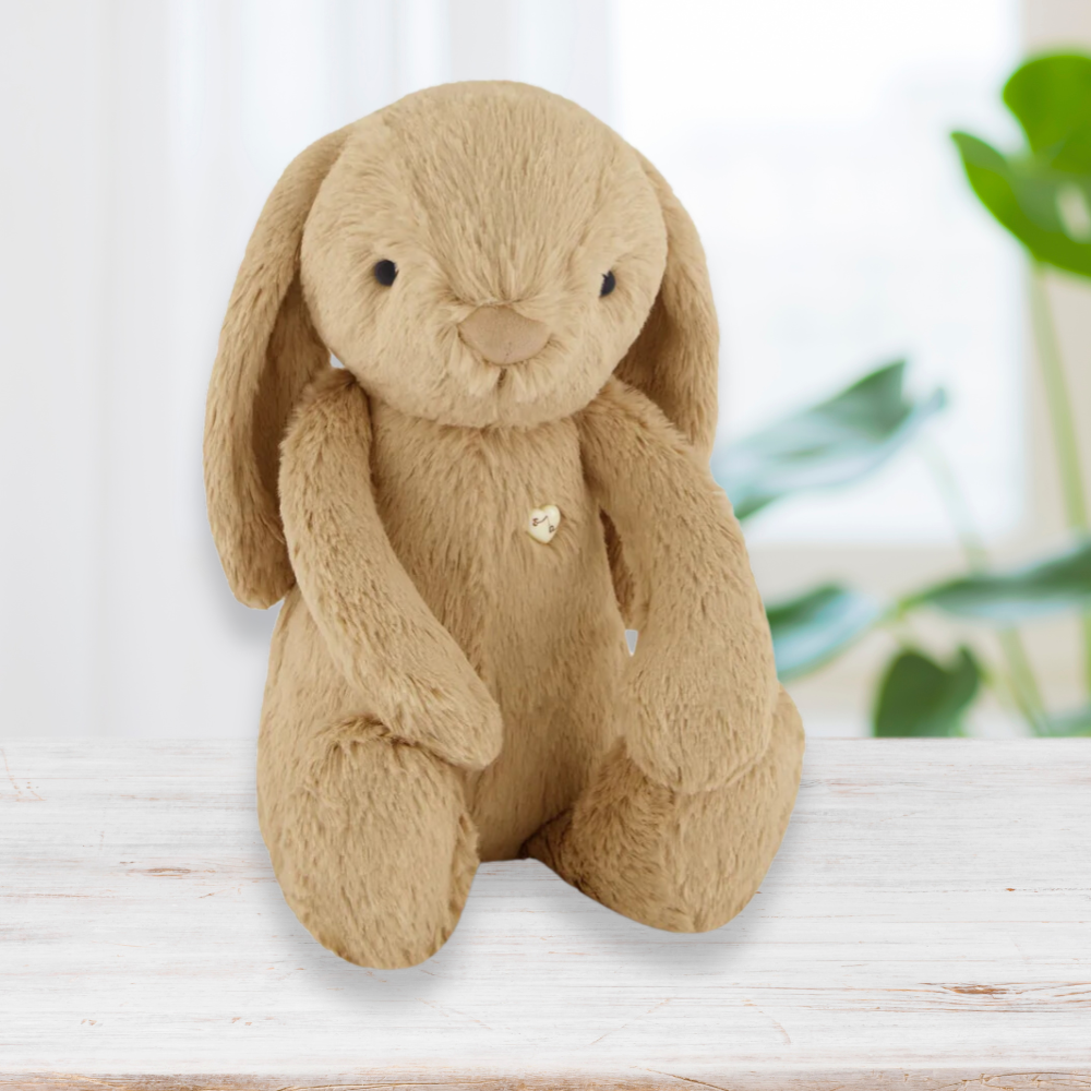 Personalised Jamie Kay Snuggle Bunnies - Penelope the Bunny 30cm - Caramel