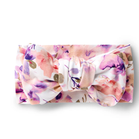 Snuggle Hunny Topknot Oversized Bow- Blushing Beauty