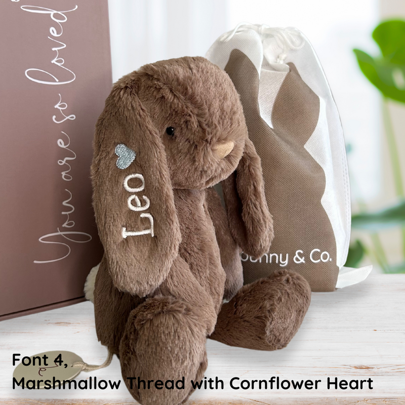 Personalised Snuggle Bunnies - Spice 30cm