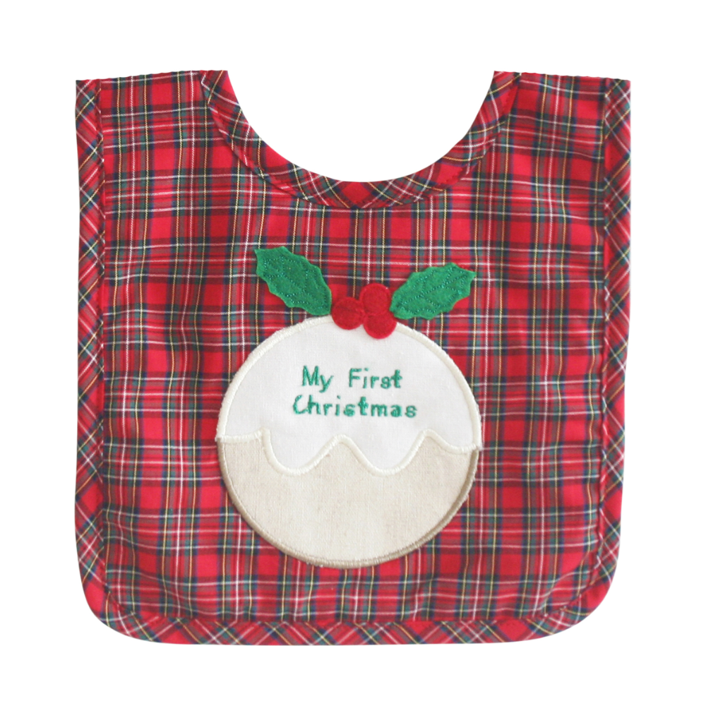 Alimrose My First Christmas Bib