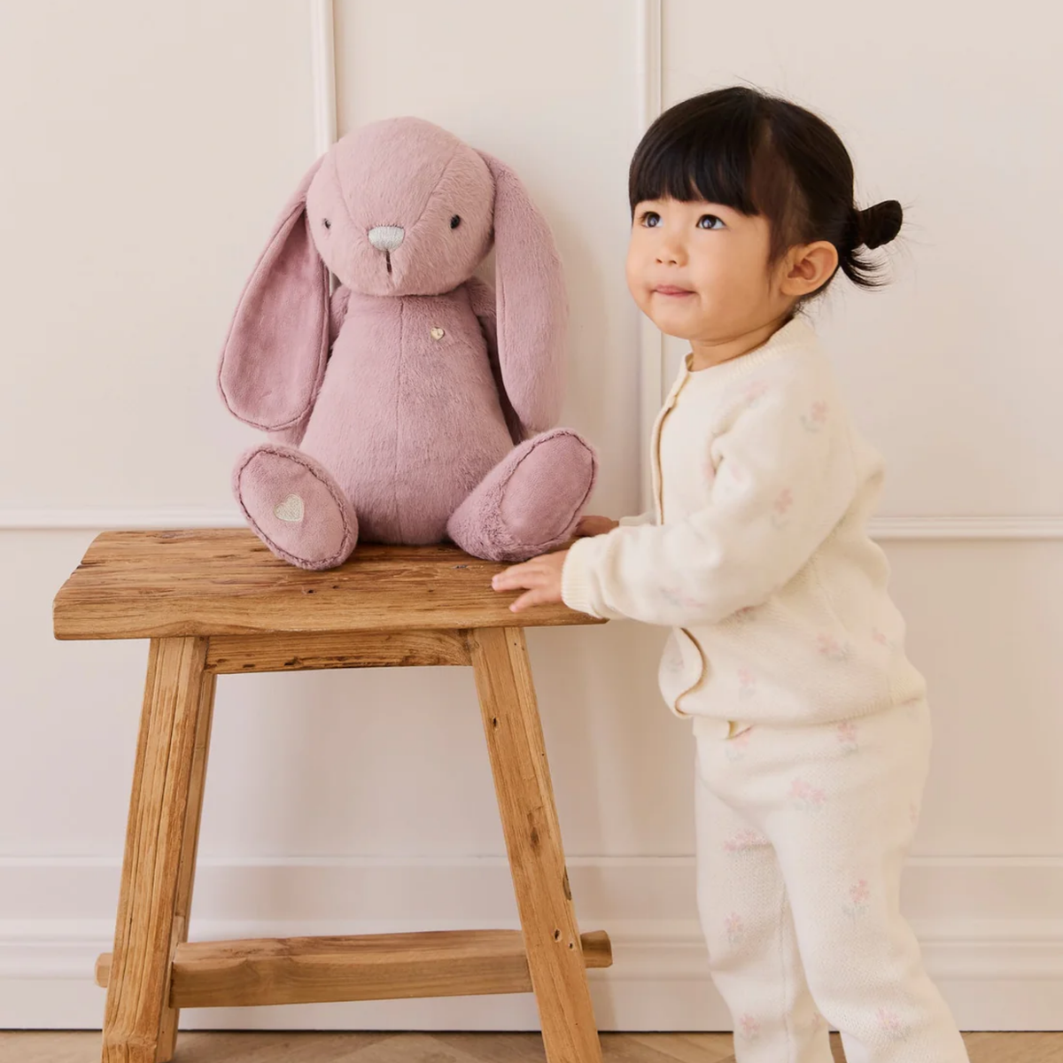 NEW Personalised Snuggle Bunnies - Periwinkle 45cm