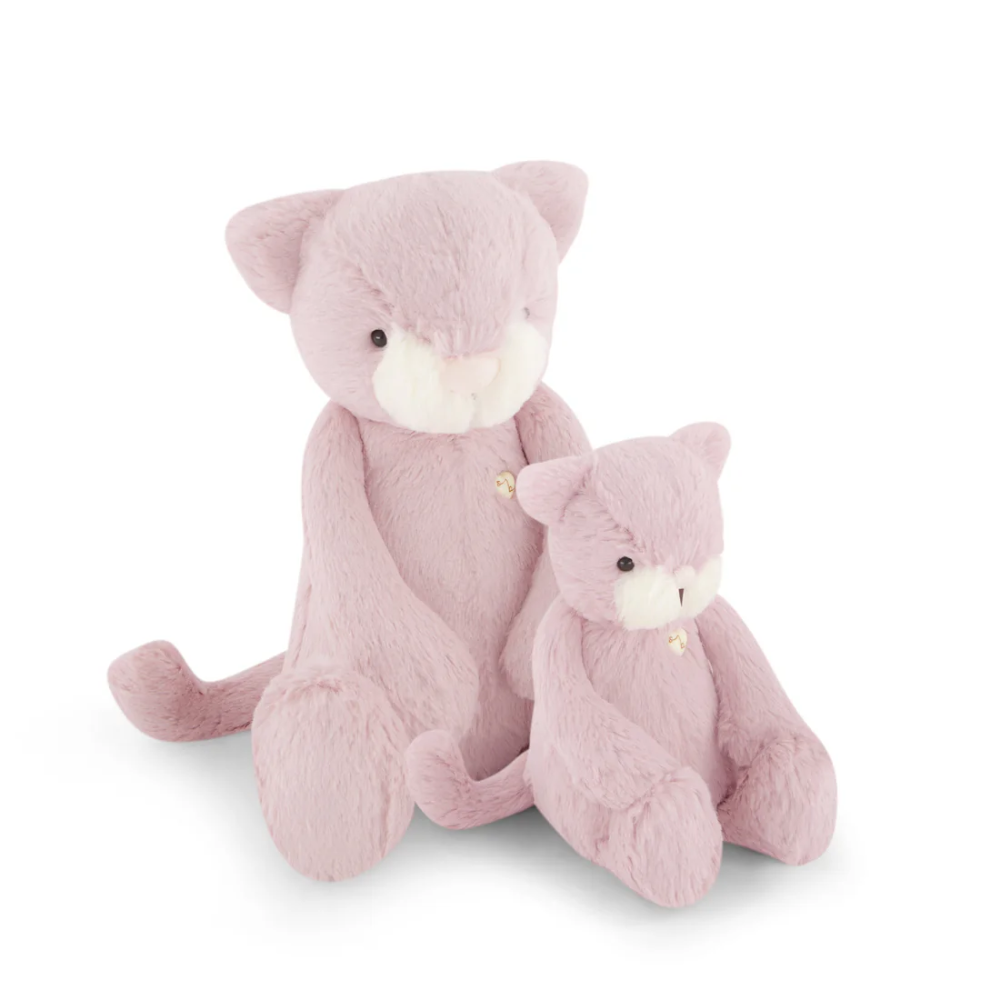 Jamie Kay Snuggle Bunnies | Elsie the Kitty | Powder Pink 20cm