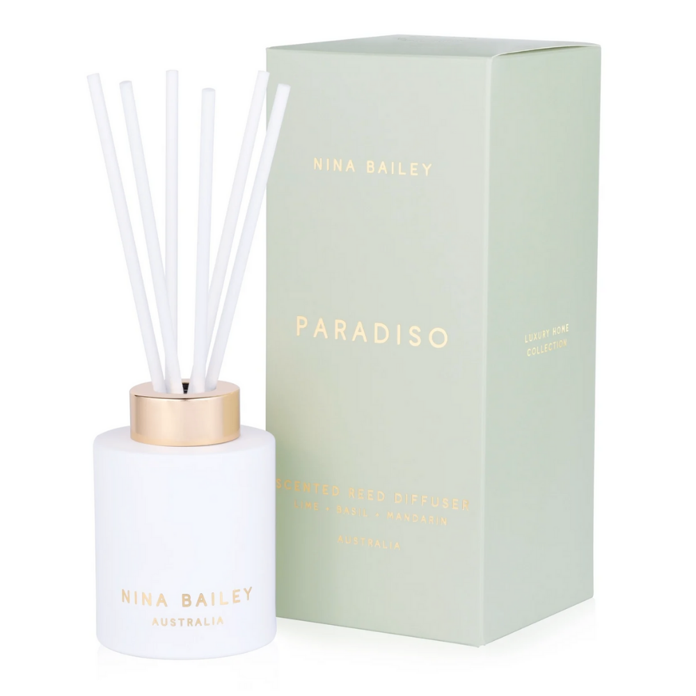 Paradiso - Lime Basil Mandarin Luxury Reed Diffuser