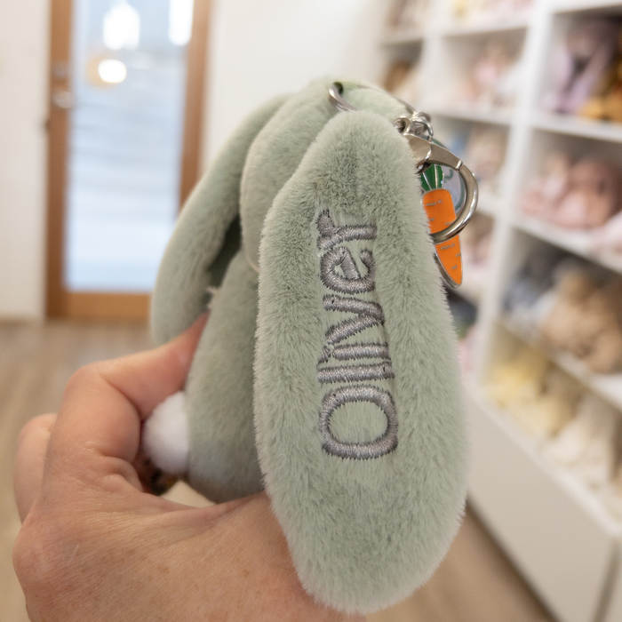 Pre-Stitched "Oliver" Bunny - Sage Beau Bunny OB Designs Bag Charm