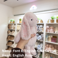 Personalised Bunny & Blanket Gift Hamper - Blossom & Bow