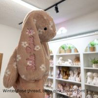 Personalised Snuggle Bunnies - Rosie 45cm (NEW!)