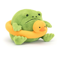 Jellycat Amuseables - Ricky Rain Frog in a Rubber Ring