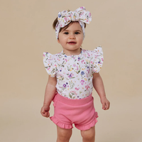 Snuggle Hunny Short Sleeve Bodysuit - Gracie