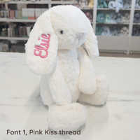 Personalised Snuggle Bunnies - Marshmallow 30cm