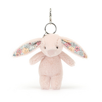 Personalised Jellycat Bag Charm - Blush Blossom