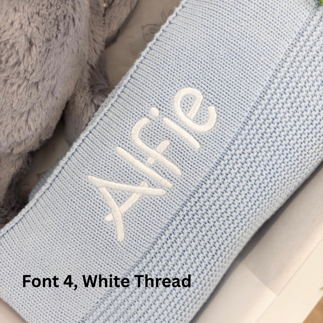 Personalised Bunny, Blanket & First Football Gift Hamper