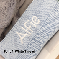 Personalised Bunny, Blanket & First Football Gift Hamper