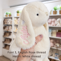 Personalised Snuggle Bunnies - Sunshine 30cm