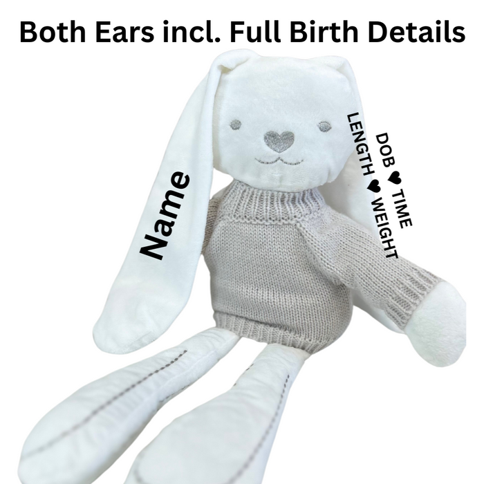 Both Ears incl. Full Birth Details