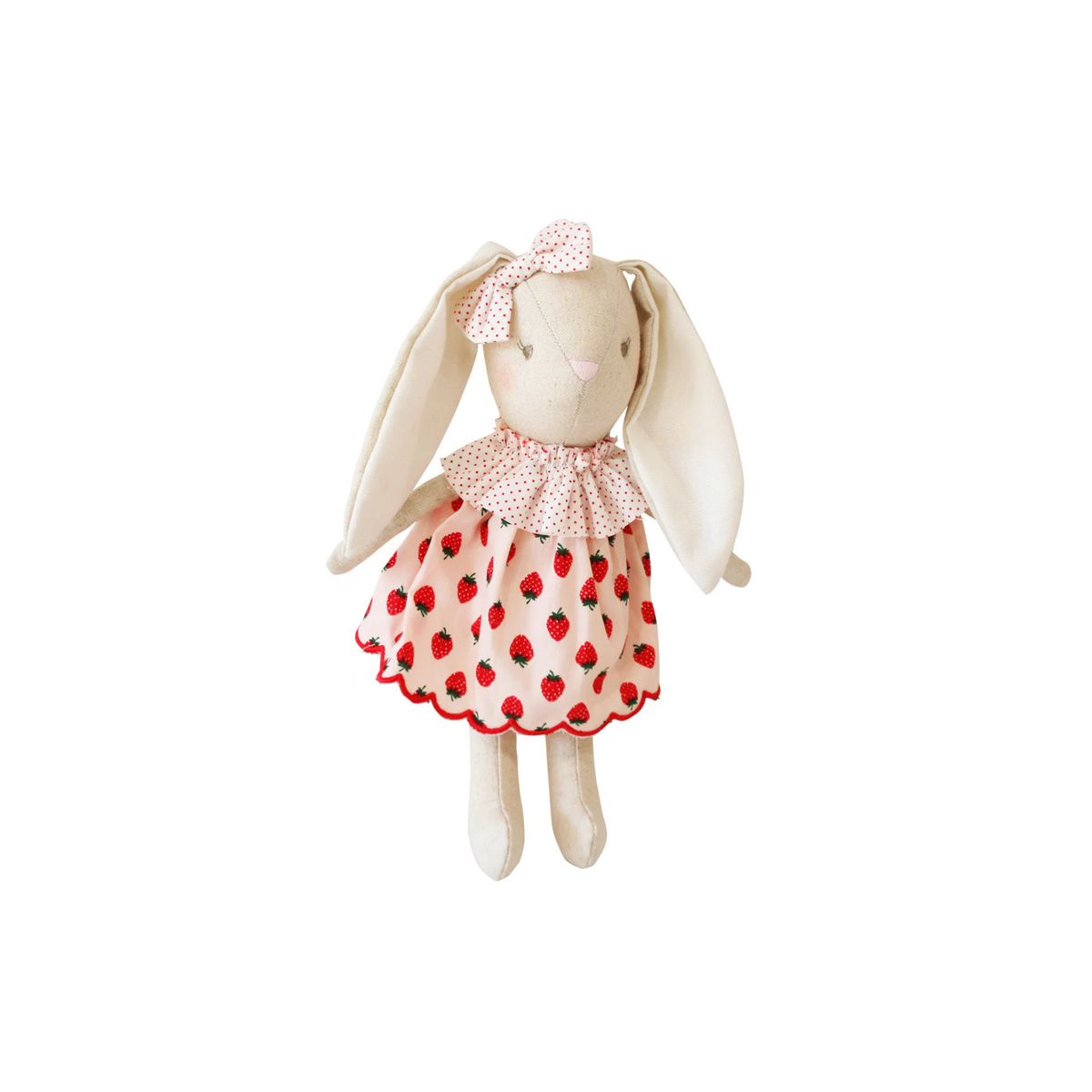 Personalised Alimrose Baby Strawberries Bunny