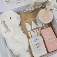 Mum & Bub Newborn Gift Set - Marshmallow Snuggle Bunny