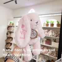 Personalised OB Designs Bunny - Betsy Powder Pink
