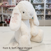 Personalised Snuggle Bunnies - Marshmallow 30cm