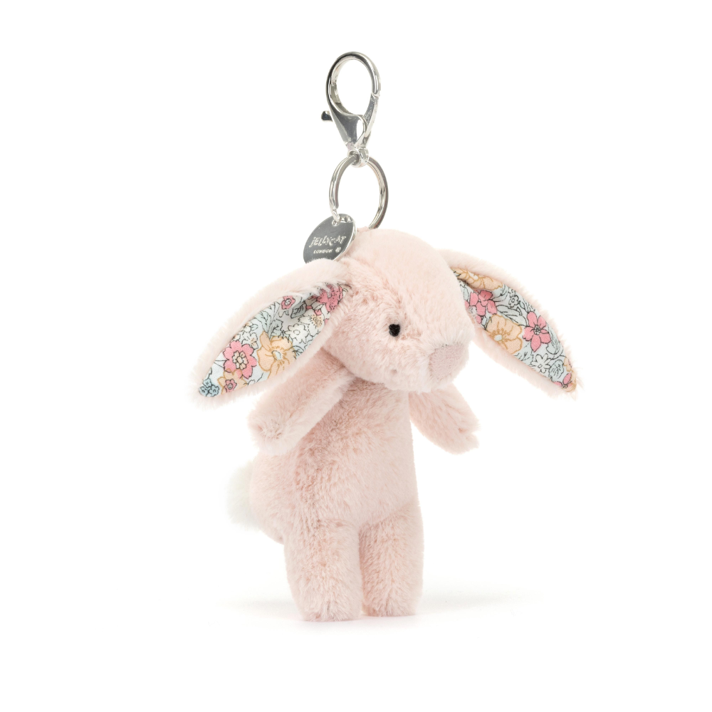 Personalised Jellycat Bag Charm - Blush Blossom