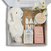 Mum & Bub Newborn Gift Set - Marshmallow Snuggle Bunny