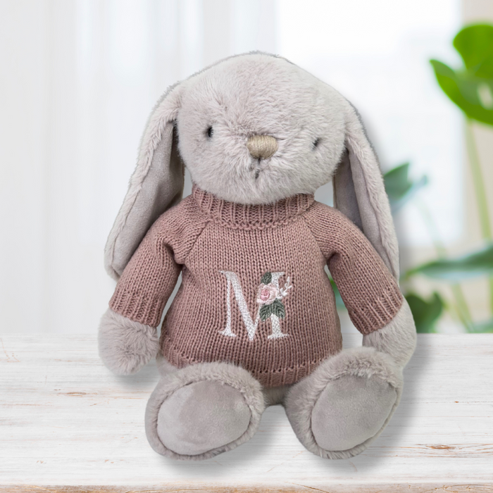 Personalised Bunny Jumper - Mauve (MEDIUM)