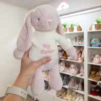 Big Sister Bunny & Jumper - Blossom 30cm
